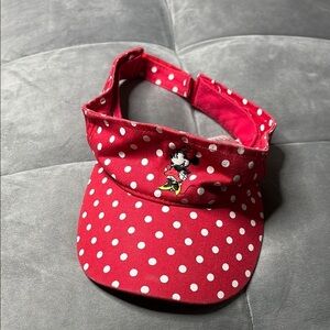 Disney Store Vintage Minnie Mouse Visor